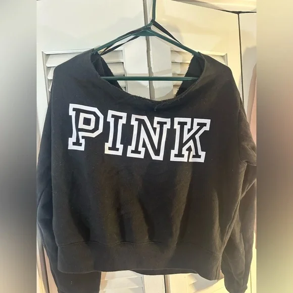 🌸2 for $40🌸 Bundle of TWO PINK Cropped Sweatshirts - Picture 4 of 5